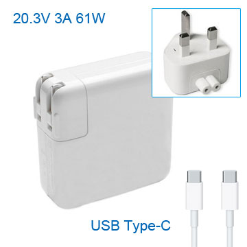 Replacement Apple 20.3V 3A 61W USB Type-C Charger
