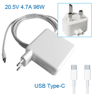Replacement Apple 20.5V 4.7A 96W USB Type-C Charger