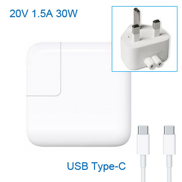 Replacement Apple 20V 1.5A 30W USB Type-C Charger