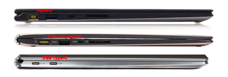 check the power connector size of your Lenovo laptop charger